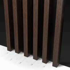 Lattes Standard MDF 29x40 - Wengé - 17 pièces (Klemp)