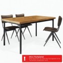 Piètement de table Salzburg noir (Klemp)