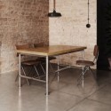 Piètement de table Graz argent (Klemp)