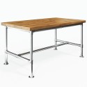Piètement de table Graz argent (Klemp)