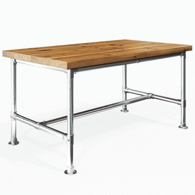 Piètement de table Graz argent (Klemp) - Kits