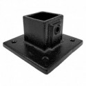 Łącznik ścienny Typ 10S, 40 mm, Czarny (Klemp) Łącznik ścienny Typ 10S, 40 mm, Czarny (Klemp)