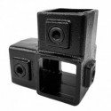 Angle of continuous upright Typ 20S, 40 mm, Black (Klemp) Angle of continuous upright Typ 20S, 40 mm, Black (Klemp)