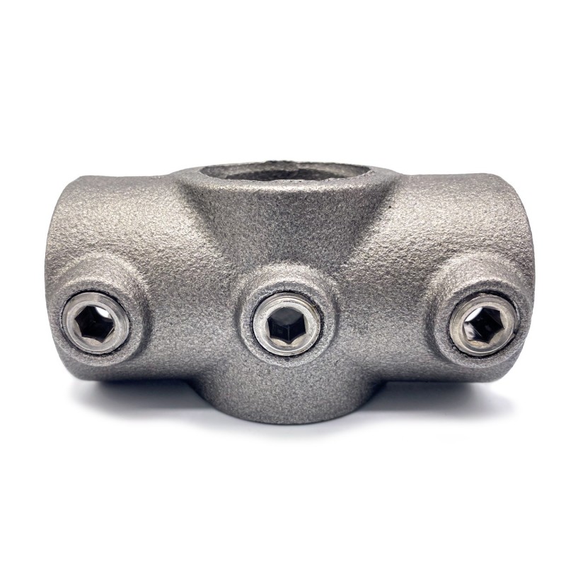 Cross (Middle Rail) Typ 22B, 26.9 mm, Natural (Klemp) - Tubefittings Cross (Middle Rail) Typ 22B, 26.9 mm, Natural (Klemp) - Tubefittings
