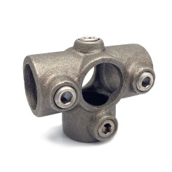 Krzyżak trójgniazdowy Typ 24B, 26.9 mm, Naturalny (Klemp)