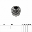 Stainless steel set screw for tubefittingsTyp 76D,E,F, Natural (Klemp) Stainless steel set screw for tubefittingsTyp 76D,E,F, Natural (Klemp)