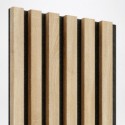 Listones MDF sobre fieltro 275x30 cm - Roble de Sonoma (Klemp) Listones MDF sobre fieltro 275x30 cm - Roble de Sonoma (Klemp)