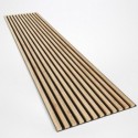 Listones MDF sobre fieltro 275x30 cm - Roble de Sonoma (Klemp) Listones MDF sobre fieltro 275x30 cm - Roble de Sonoma (Klemp)