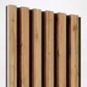 Listones MDF sobre fieltro 275x30 cm - Roble Wotan (Klemp) Listones MDF sobre fieltro 275x30 cm - Roble Wotan (Klemp)