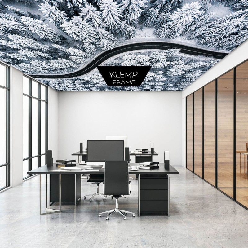 Plafond tendu LED taille du cadre 100 mm (Klemp) - Spanndecke Plafond tendu LED taille du cadre 100 mm (Klemp) - Spanndecke