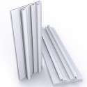 Plafond tendu LED taille du cadre 100 mm (Klemp) Plafond tendu LED taille du cadre 100 mm (Klemp)