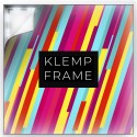 Plafond tendu LED taille du cadre 100 mm (Klemp) Plafond tendu LED taille du cadre 100 mm (Klemp)