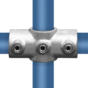 Two Socket CrossTyp 22DE, 42,4 mm - 48,3 mm, Galvanized (Klemp) Two Socket CrossTyp 22DE, 42,4 mm - 48,3 mm, Galvanized (Klemp)