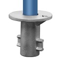 Gniazdo słupka Typ 54B, 26,9 mm, Ocynk (Klemp) Gniazdo słupka Typ 54B, 26,9 mm, Ocynk (Klemp)