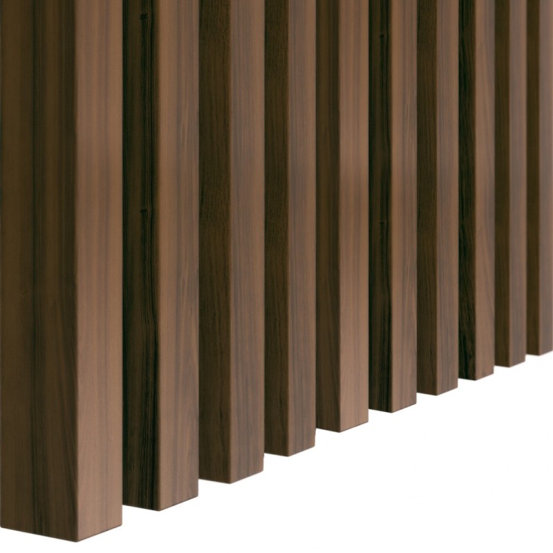 Mini Lattes MDF 16x30 - Noyer - 31 pièces (Klemp) - Lattes MDF Mini Mini Lattes MDF 16x30 - Noyer - 31 pièces (Klemp) - Lattes MDF Mini