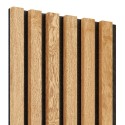 Listones MDF sobre fieltro 275x30 cm - Chapa de roble (Klemp) Listones MDF sobre fieltro 275x30 cm - Chapa de roble (Klemp)