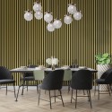 Listones MDF sobre fieltro 275x30 cm - Chapa de roble (Klemp) Listones MDF sobre fieltro 275x30 cm - Chapa de roble (Klemp)