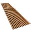 Listones MDF sobre fieltro 275x30 cm - Chapa de roble (Klemp) Listones MDF sobre fieltro 275x30 cm - Chapa de roble (Klemp)