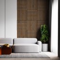 3D panels on felt - Natural oak (Klemp) 3D panels on felt - Natural oak (Klemp)