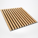 3D panels on felt - Natural oak (Klemp) 3D panels on felt - Natural oak (Klemp)