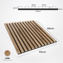 3D panels on felt - Artisan oak (Klemp) 3D panels on felt - Artisan oak (Klemp)