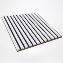 3D panelen op vilt - Wit mat (Klemp) 3D panelen op vilt - Wit mat (Klemp)