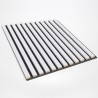 3D panelen op vilt - Wit mat
