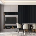 Mini doghe in MDF 16x30 - Antracite - 31 pezzi (Klemp)