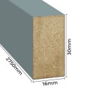 Mini Lattes MDF 16x30 - Gris scandinave - 31 pièces (Klemp) Mini Lattes MDF 16x30 - Gris scandinave - 31 pièces (Klemp)