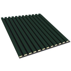 3D panelen op vilt - Flesgroen (Klemp)