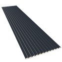 Lamele MDF na Filcu 275x30 cm - Antracyt (Klemp) Lamele MDF na Filcu 275x30 cm - Antracyt (Klemp)