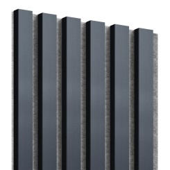 Lamele MDF na Filcu 275x30 cm - Antracyt (Klemp)