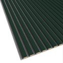 MDF laths on felt 275x30 cm - Bottle Green (Klemp)
