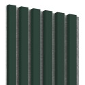 MDF laths on felt 275x30 cm - Bottle Green (Klemp)