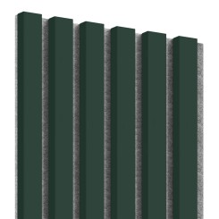 Lamele MDF na Filcu 275x30 cm - Butelkowa Zieleń (Klemp)