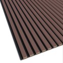 MDF laths on felt 275x30 cm - Powder pink (Klemp)