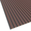 MDF latten op vilt 275x30 cm - Poederroze (Klemp)