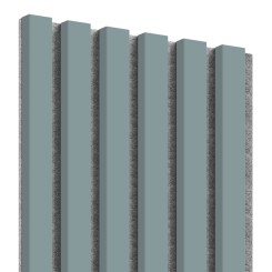MDF latten op vilt 275x30 cm - Scandinavisch grijs (Klemp)