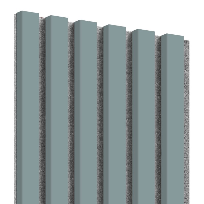 Lamele MDF na Filcu 275x30 cm - Skandynawska Szarość (Klemp) - Lamele na filcu
