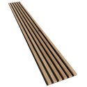 Lamele MDF na płycie HDF 275x30 cm - Dąb artisan (Klemp) Lamele MDF na płycie HDF 275x30 cm - Dąb artisan (Klemp)