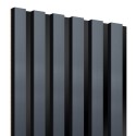 Lamele MDF na płycie HDF 275x30 cm - Antracyt (Klemp) Lamele MDF na płycie HDF 275x30 cm - Antracyt (Klemp)