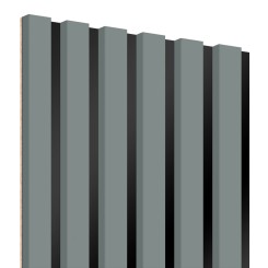 Lamele MDF na płycie HDF 275x30 cm - Khaki (Klemp)