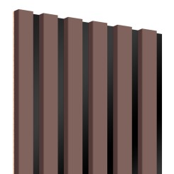 Lamele MDF na płycie HDF 275x30 cm - Pudrowy Róż (Klemp)