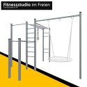 Siłownia Zewnętrzna - Street Workout Park - Model 4 (Klemp)