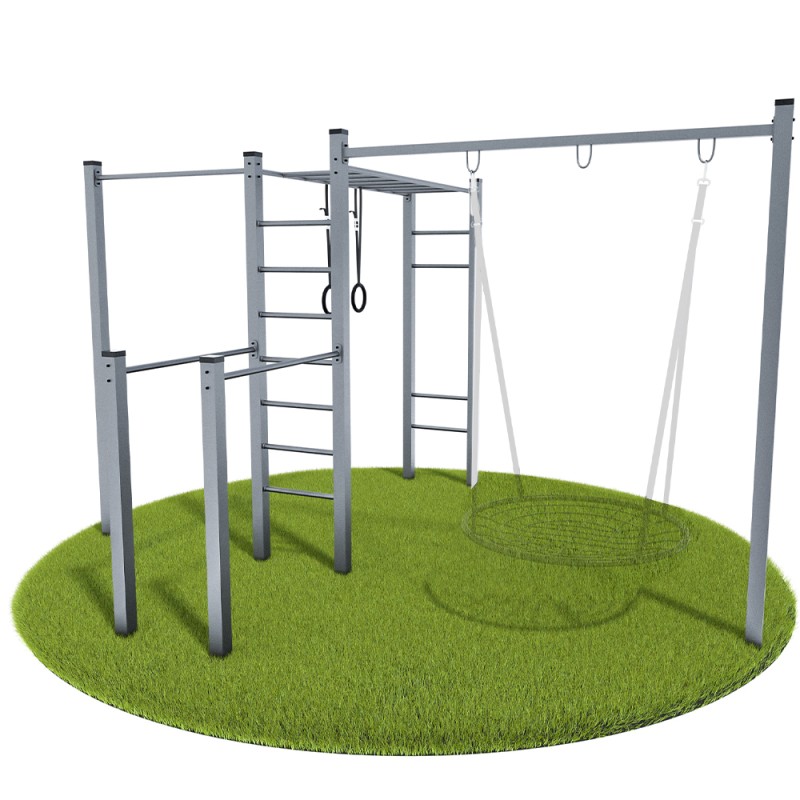Gimnasio al aire libre - Modelo 4 (Klemp) - Parques de calistenia Gimnasio al aire libre - Modelo 4 (Klemp) - Parques de calistenia