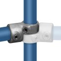 Verstelbaar hoekstuk Typ 49F, 60,3 mm, Thermisch verzinkt (Klemp) Verstelbaar hoekstuk Typ 49F, 60,3 mm, Thermisch verzinkt (Klemp)