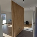 Free standing slat wall - Black mat - 22x70 (Klemp) Free standing slat wall - Black mat - 22x70 (Klemp)