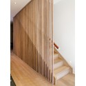 Free standing slat wall - Black mat - 22x70 (Klemp) Free standing slat wall - Black mat - 22x70 (Klemp)