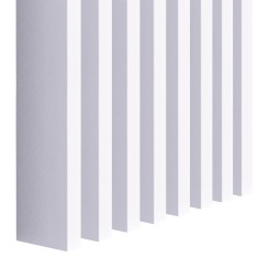 Vrijstaande MDF-latten 22x70 - Wit mat - 10 stuks (Klemp)