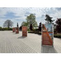 Werbewürfel Banner Aluminium Spannrahmen (Klemp) Werbewürfel Banner Aluminium Spannrahmen (Klemp)